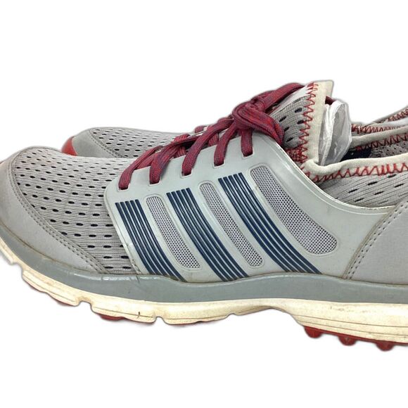 Adidas Climacool - Men's Sz 9 - Gray Spikeless Golf Shoes - Q44603 - 2015 - Picture 5 of 10